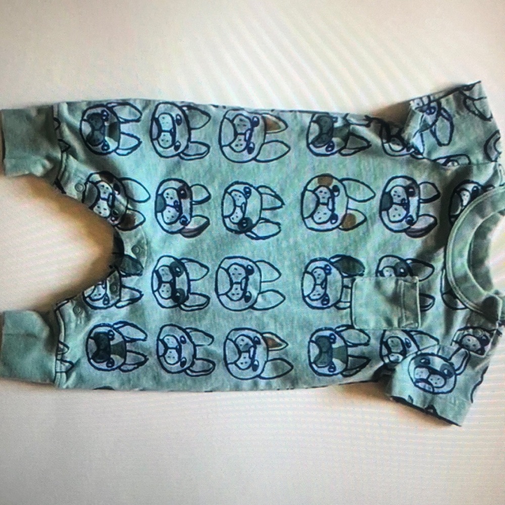 Romper frenchies pattern color bodysuit - Picture 2 of 5